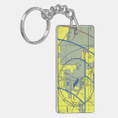 フェニックスメサゲートウェイ空港図/タクシー図 キーホルダー (正面左)