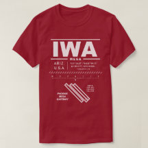フェニックスメサゲートウェイ空港IWA Tシャツ