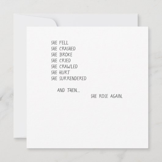 フェニックスライジングインスパイアサポートの強度カード (裏面)