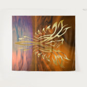 フェニックスライジングタペストリー タペストリー (正面(横))