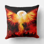 フェニックスライジング装飾用クッション クッション (裏面)