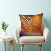 フェニックスライジング装飾用クッション クッション (椅子)