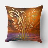 フェニックスライジング装飾用クッション クッション (正面)