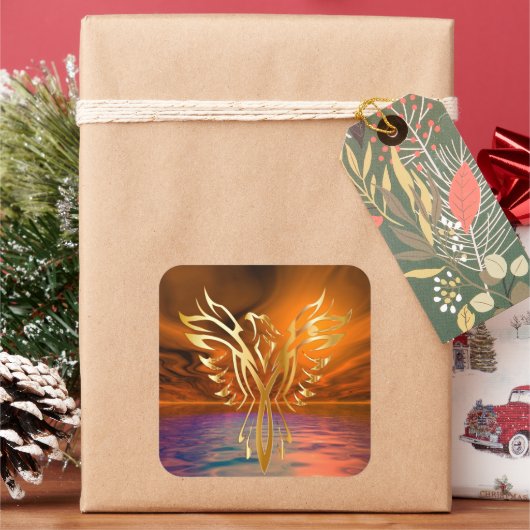 フェニックスライジング スクエアシール (クリスマス)