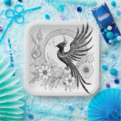 フェニックスライジング ペーパープレート (パーティー)