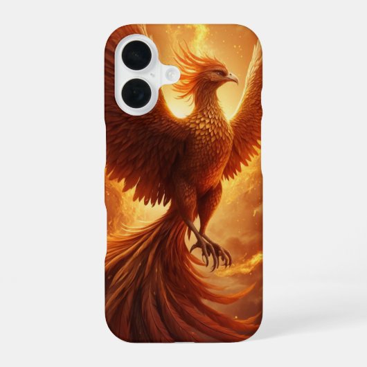 フェニックスライジング iPhone 16ケース (裏面)