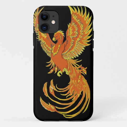 フェニックスライジングiPhone/iPadケース Case-Mate iPhoneケース (裏面)