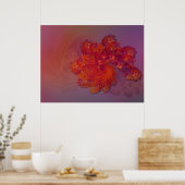 フェニックスラメントプリント ポスター (キッチン)