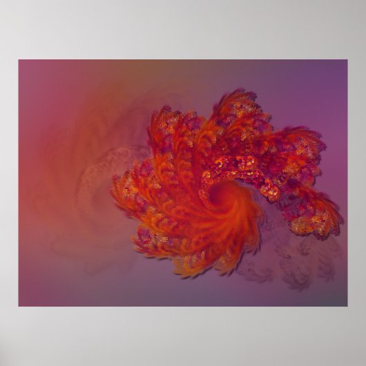 フェニックスラメントプリント ポスター (正面)