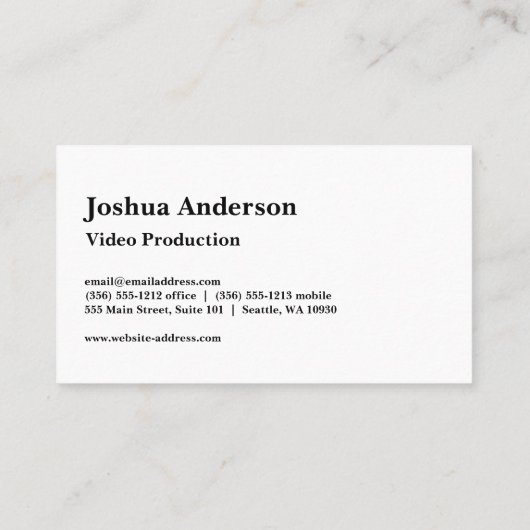 フェニックスロゴ |宇宙 名刺 (裏面)