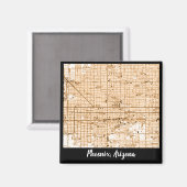 フェニックスヴィンテージの地図 マグネット (正面/裏面)