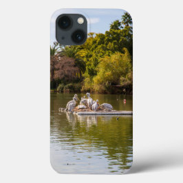 フェニックス動物園で湖のペリカン iPhone 13ケース