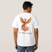 フェニックス医師デザイン Tシャツ (裏面フル)