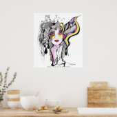 フェニックス女性 ポスター (キッチン)