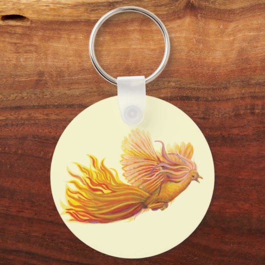 フェニックス威厳のあるバード キーホルダー (正面)