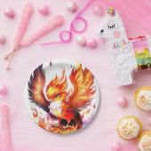 フェニックス子供の誕生日 ペーパープレート (パーティー)