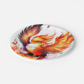 フェニックス子供の誕生日 ペーパープレート (アングル)