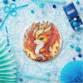 フェニックス子供の誕生日 ペーパープレート