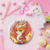 フェニックス子供の誕生日 ペーパープレート (パーティー)