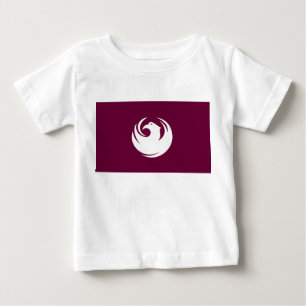 フェニックス市旗(アリゾナ) ベビーTシャツ