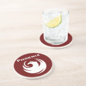 フェニックス市旗 コースター (側面)