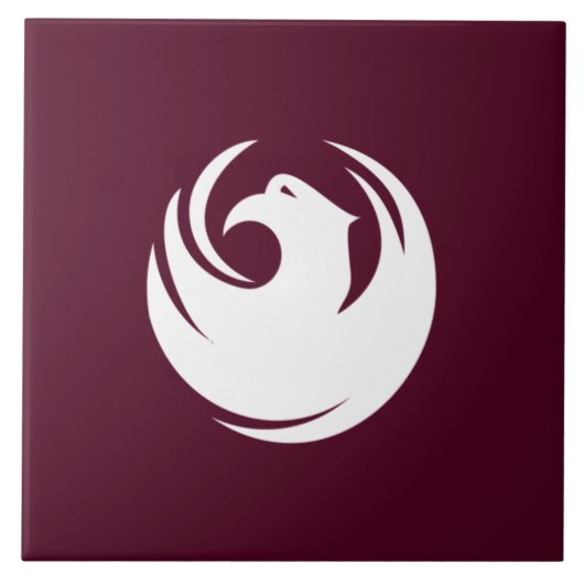 フェニックス市旗 タイル (正面)