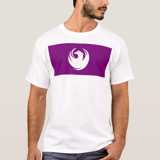 フェニックス市旗 Tシャツ (正面)