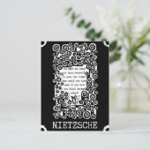 フェニックス感動的引用文バイニーチェ ポストカード (スタンド正面)