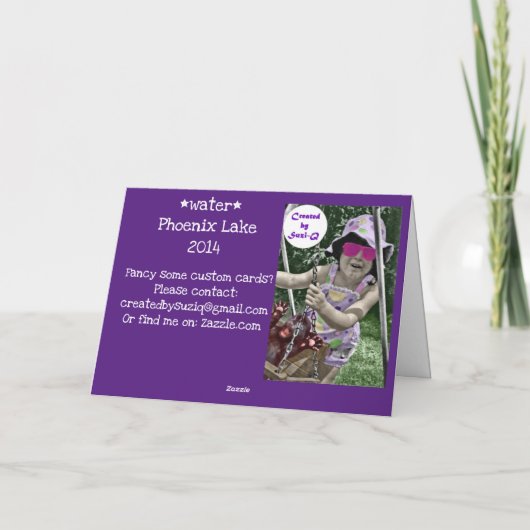 フェニックス湖 カード (裏面)