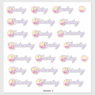 フェニックス火カスタムの平日のビニール切り シール