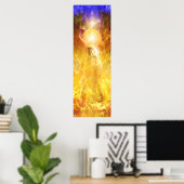 フェニックス火鳥の変換 ポスター (ホームオフィス)