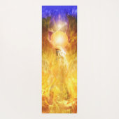 フェニックス火鳥の変換 ヨガマット (裏面)