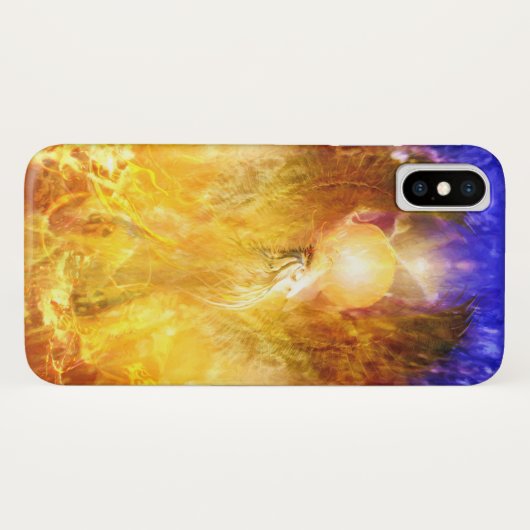 フェニックス火鳥の変換 Case-Mate iPhoneケース (裏面(横))