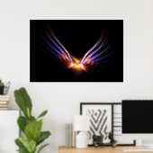 フェニックス火鳥ポスター ポスター (ホームオフィス)