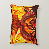 フェニックス神話の不死動物 アクセントクッション (裏面(縦))