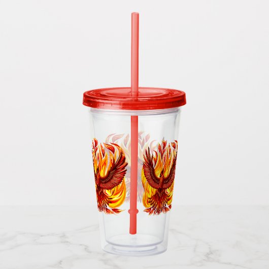 フェニックス神話の不死動物 アクリルタンブラー (右)