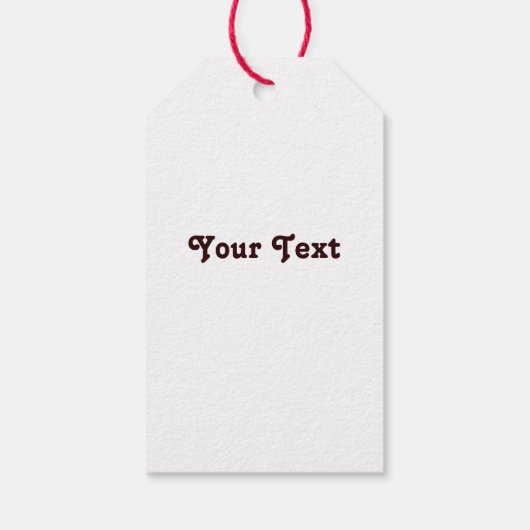 フェニックス神話の不死動物 ギフトタグ (裏面)