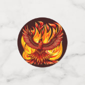 フェニックス神話の不死動物 コンフェッティ (スモール正面)