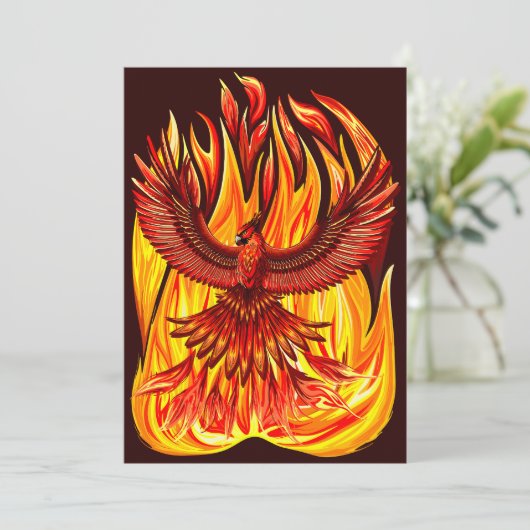 フェニックス神話の不死動物 シーズンカード (スタンド正面)