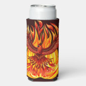 フェニックス神話の不死動物 スリム缶クーラー (Seltzer裏面)
