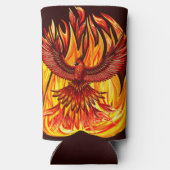 フェニックス神話の不死動物 スリム缶クーラー (裏面)