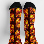 フェニックス神話の不死動物 ソックス (上部)