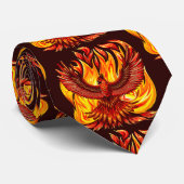 フェニックス神話の不死動物 ネクタイ (ロール)