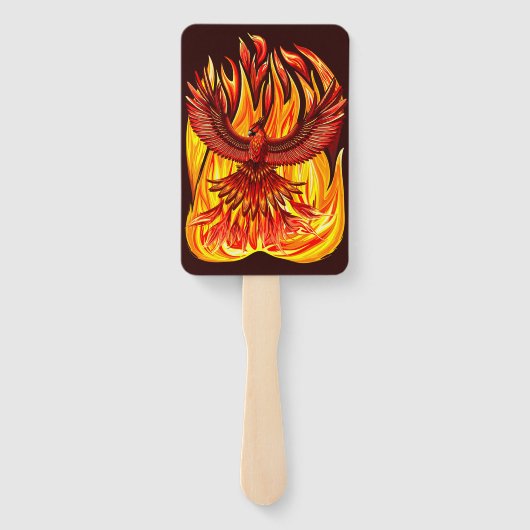 フェニックス神話の不死動物 ハンドファン (裏面)