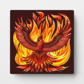 フェニックス神話の不死動物 フォトプラーク (正面)