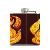 フェニックス神話の不死動物 フラスク (裏面)