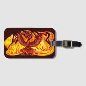 フェニックス神話の不死動物 ラゲッジタグ (正面横)