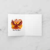 フェニックス神話の不死動物 招待状 (内部)