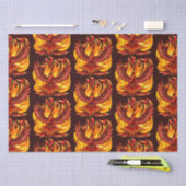 フェニックス神話の不死動物 薄葉紙 (クラフト)