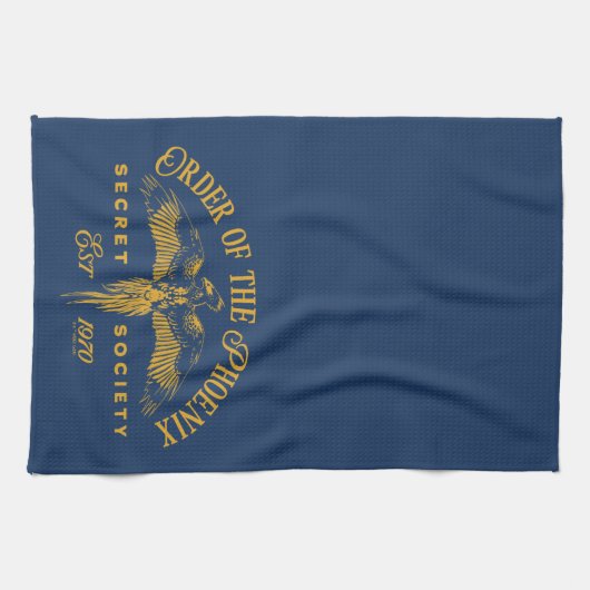 フェニックス秘密結社グラフィックの順序 キッチンタオル (横)